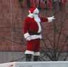 Bay Ridge - Santa on top of Bravo Ambulance