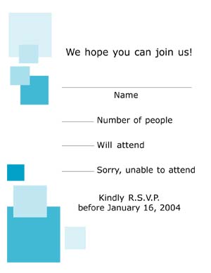 Response Card