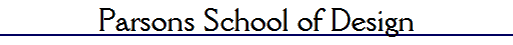 Parsons School of Design