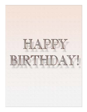 Birthday Cards