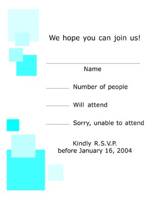 Response Card