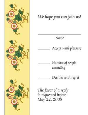 Response Card