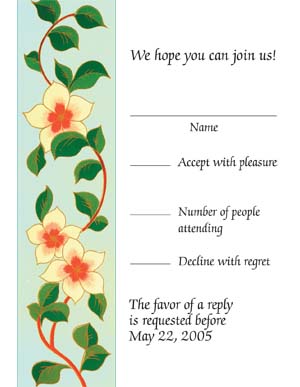 Response Card
