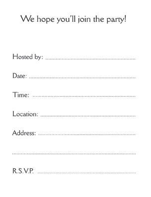 Invitation