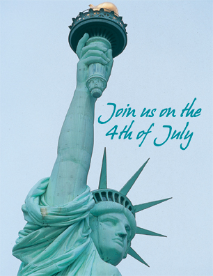 4th July Party Invitation