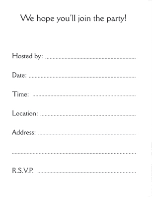 Invitation