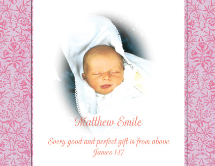 Birth Announcement