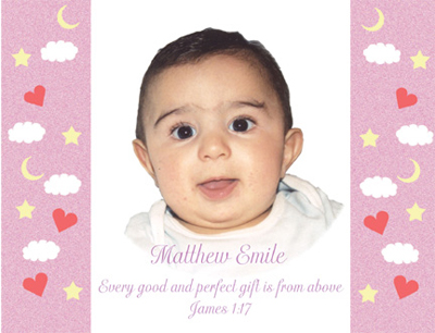 Christening Invitation & Announcement