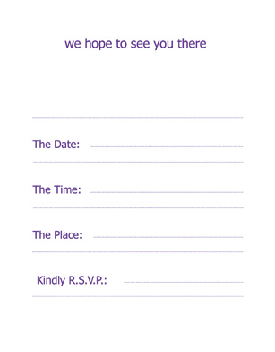 Easter Party Invitation