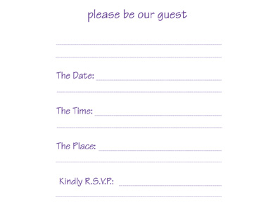 Easter Party Invitation