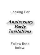 Anniversary Party Invitation