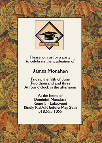 Graduation Party Invitation