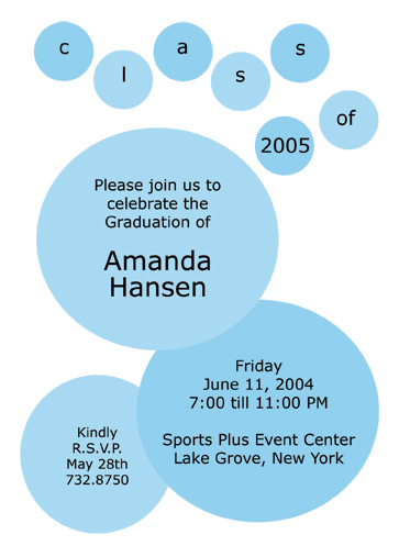Graduation Party Invitation