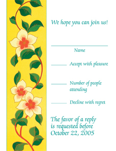Response Card