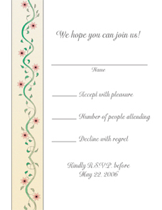 Response Card