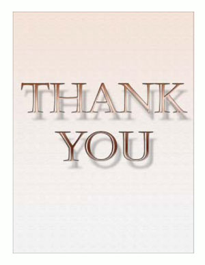 Thank You