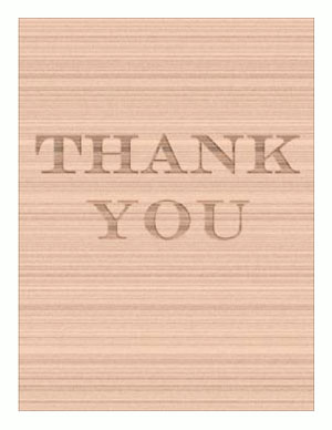 Thank You