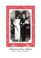 Fortieth Wedding Anniversary Party Invitation