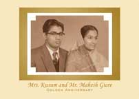 Wedding Anniversary Party Invitation