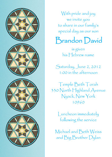 Baby Naming Invitation