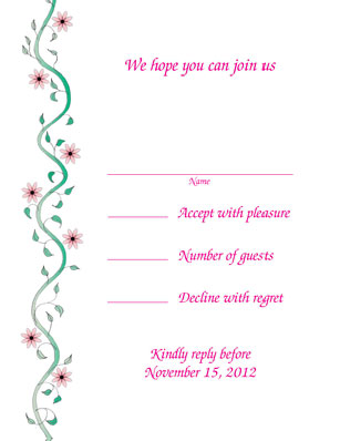 Response Card