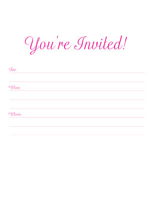 Baby Shower Invitation