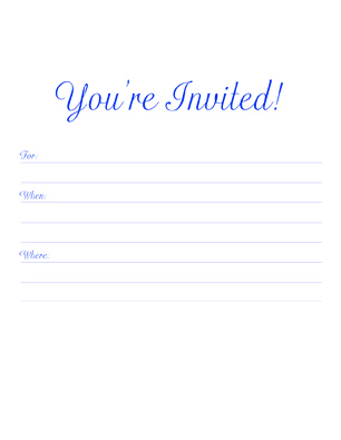 Baby Shower Invitation