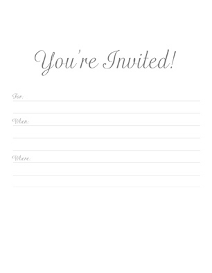 Baby Shower Invitation