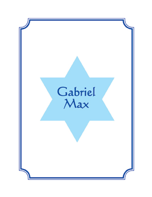 Bar / Bat Mitzvah Thank You Card