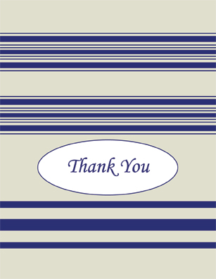 Bar / Bat Mitzvah Thank You Card