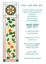 Bar Mitzvah Party Invitations, Bat Mitzvah Party Invitations