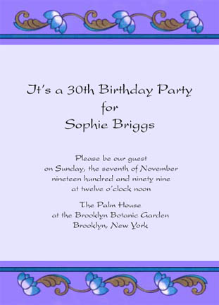 Party Invitation