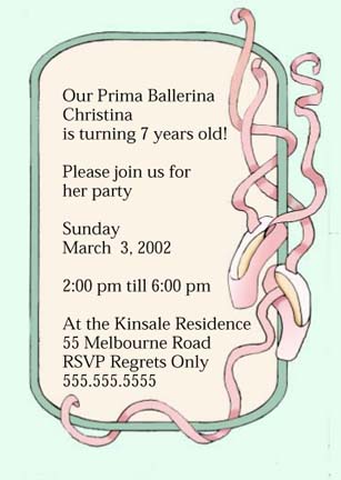 Party Invitation