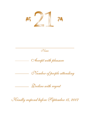 Response Card
