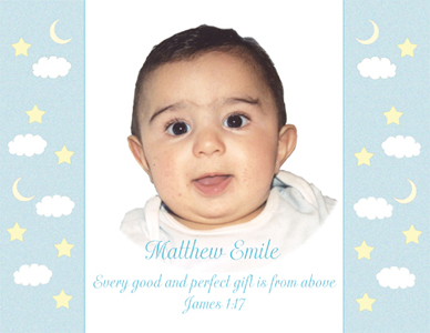 Christening Invitation & Announcement