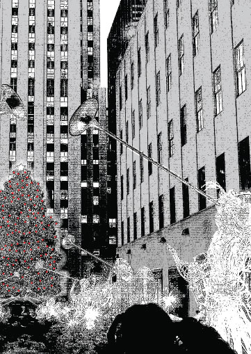 Christmas Card - Rockefeller Center Tree
