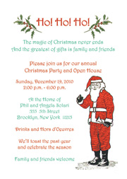 Christmas Party Invitation