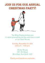 Christmas Party Invitation Templete