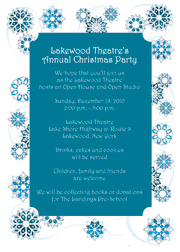 Christmas Party Invitation Templete