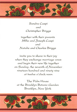 Wedding Invitation