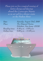 Cruise Invitations