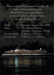 Cruise Invitations