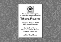 Graduation Party Invitation