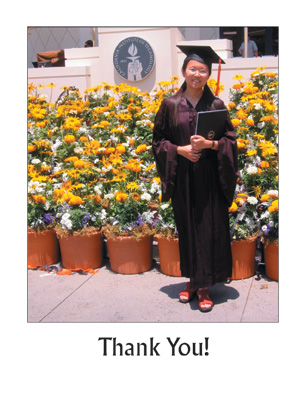 Graduation Thank You Card