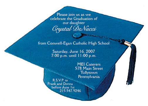 Graduation Party Invitation