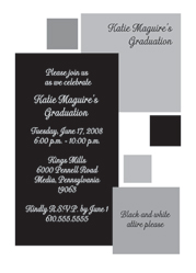 Graduation Party Invitation