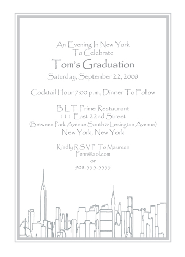 Graduation Party Invitation