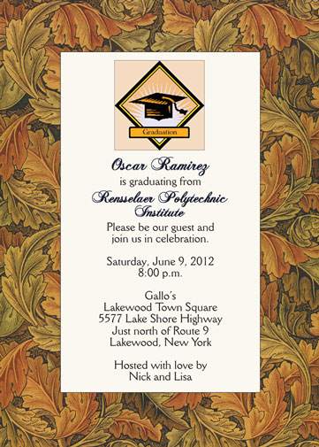 Graduation Party Invitation