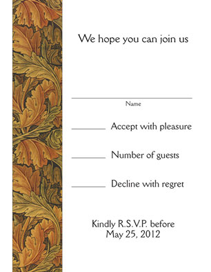 Response Card