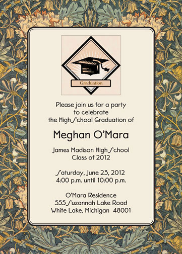 Graduation Party Invitation
